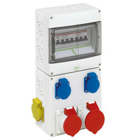 Stekkercombinatie - STV 922-K-LAN