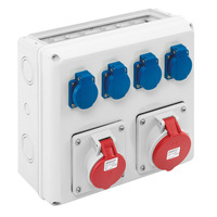 Stekkercombinatie - STK-Z 4S1632 BE/FR