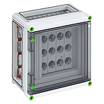 DIAZED®-railkast zekeringenbehuizing - GSD 224-KT-250
