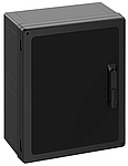 Lege behuizing met scharnierdeur - GEOS-S 4050-22-o/SH/sw
