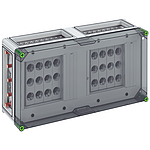DIAZED®-railkast zekeringenbehuizing - GSD 428-400