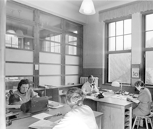 Verkauf in den 40er Jahre 1